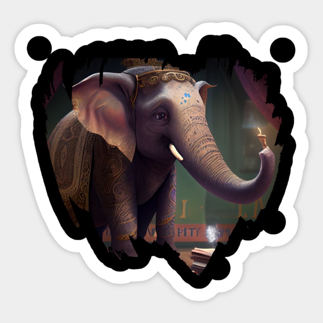 The Magician's Elephant Sticker by Pixy Official